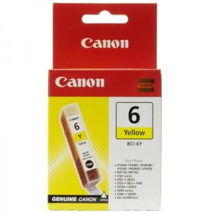 Canon BCI-6Y  Yellow ink tank