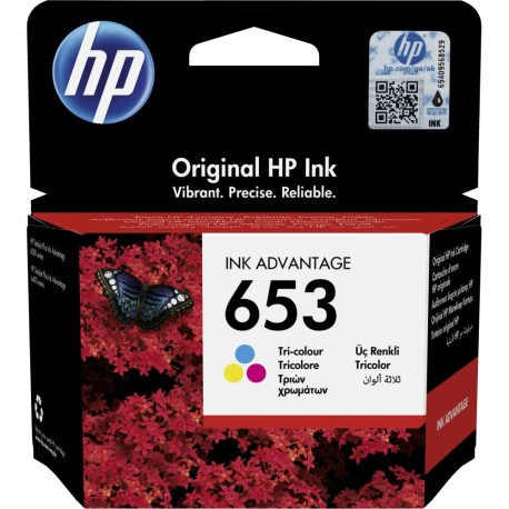 Cartouche HP 653 Couleur