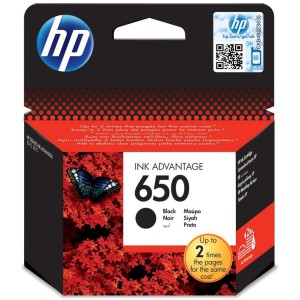 Cartouche HP 650 noir