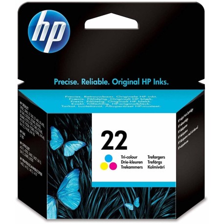 Cartouche HP 22 trois couleurs