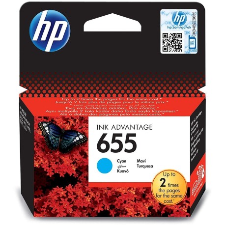 HP 655 Cyan