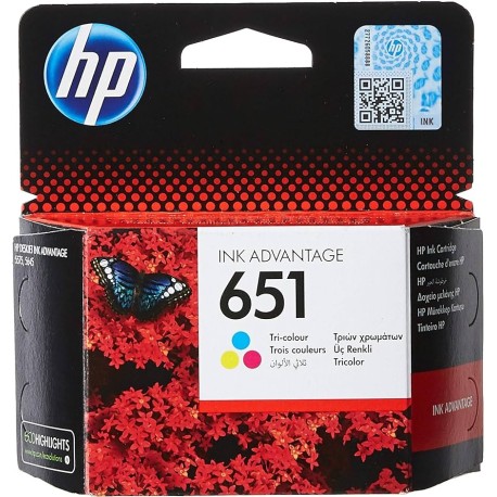 HP 651 trois couleurs