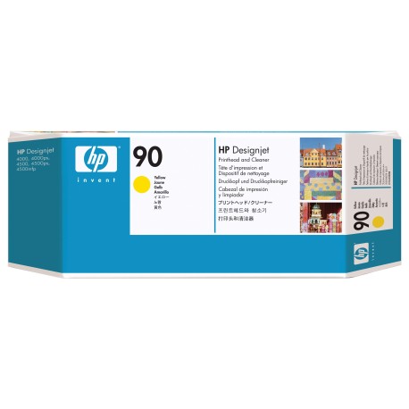 Tête d’impression et dispositif de nettoyage HP 90