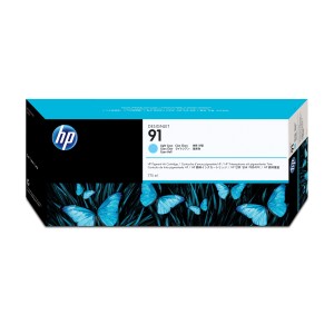 HP 91 Cyan Clair