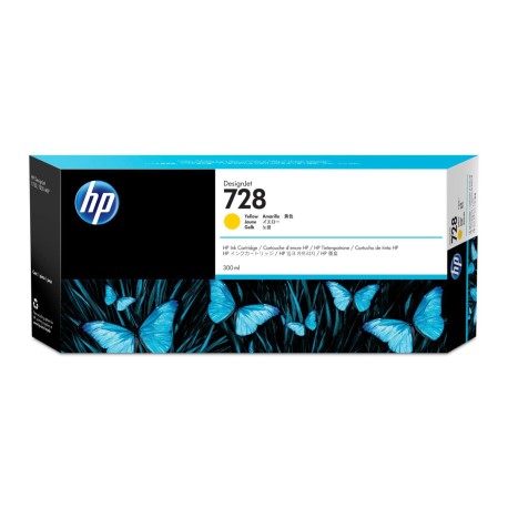 HP 728 300-ml Yellow