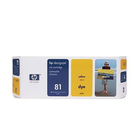 HP 81 680-ml Yellow