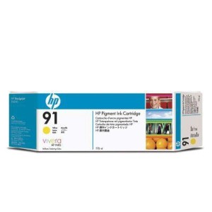 HP 91 3-pack 775-ml Yellow