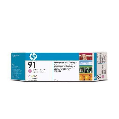 HP 91 3-pack 775-ml Light Magenta