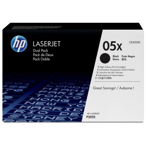 HP 05X 2-pack  Black