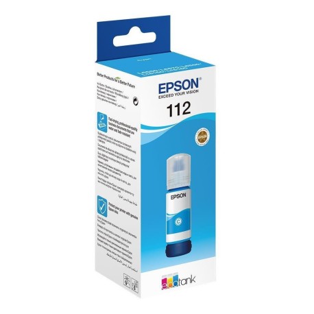 Epson Bouteille d'encre 112 EcoTank Cyan