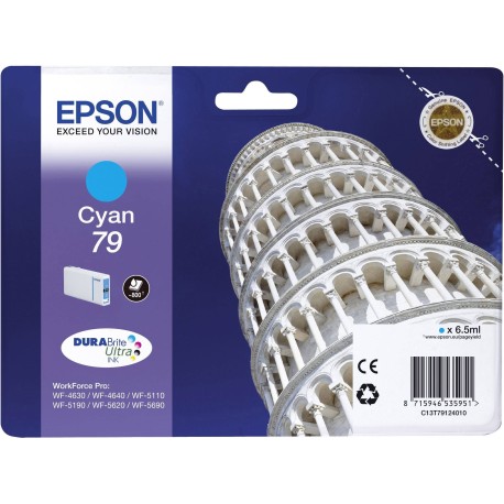 Epson Encre Cyan WF-5110DW/5190DW/5620DWF/5690DWF