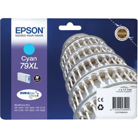 Epson Encre Cyan XL WF-5110DW/5190DW/5620DWF/5690DWF