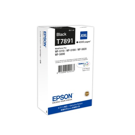 Epson Encre noire XXL WF-5110DW/5190DW/5620DWF/5690DWF