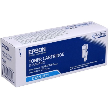 Epson Toner Cyan AL-C1700/AL-C1750/AL-CX17/AL-CX17NFWF