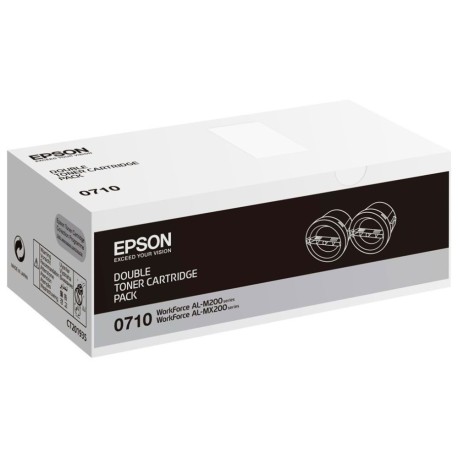 Epson Pack 2  Toners Noir WorkForce série AL-M200DN/DW