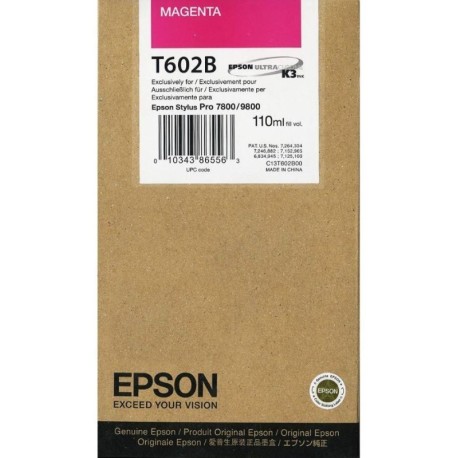 Epson Encre Pigment Magenta SP 7800/9800 (110ml)