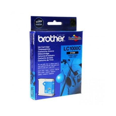 BROTHER Cartouche d'encre Cyan (LC1000C)